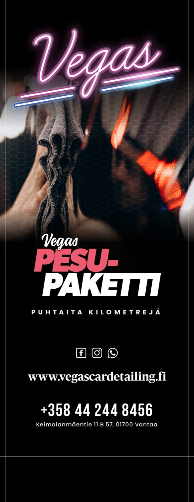 VEGAS PESUPAKETTI